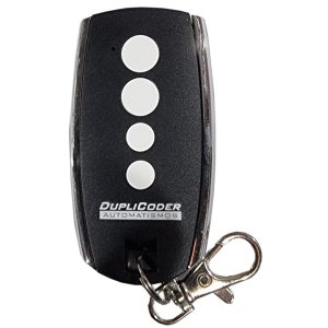 Emisor de 4 canales marca DUPLICODER AUTOMATISMOS.