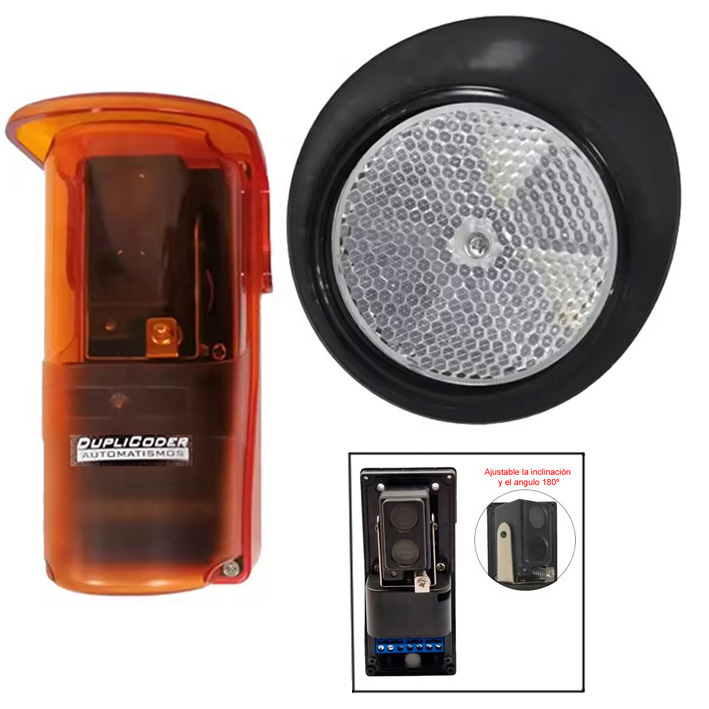 imagen de fotocélula de reflexión.