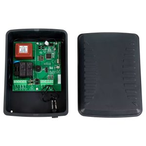 Cuadro de Control para 1 motor de puerta enrollable, persiana o toldo, para motor monofásico 230 Vac. de hasta 75 W., con receptor incorporado.