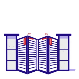 Puerta Libro 2 Hojas