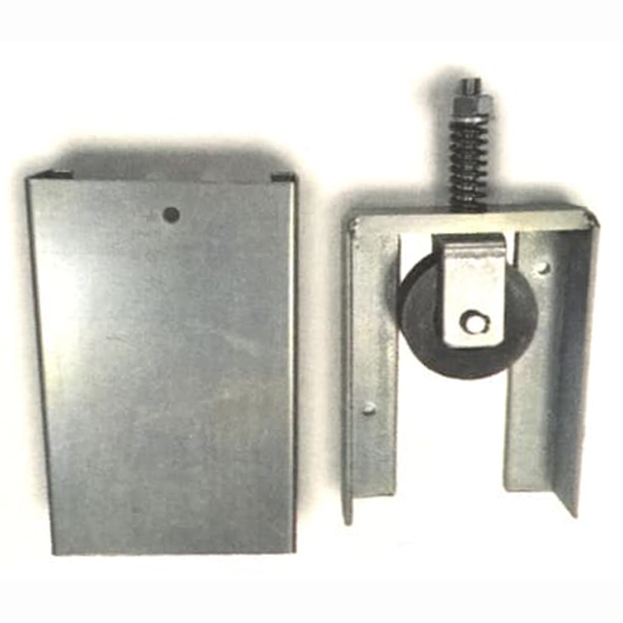 imagen conjunto tensor completo motores basculante tracción por cadena 2 hojas 1/3