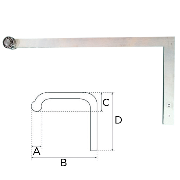 imagen herraje exterior recto