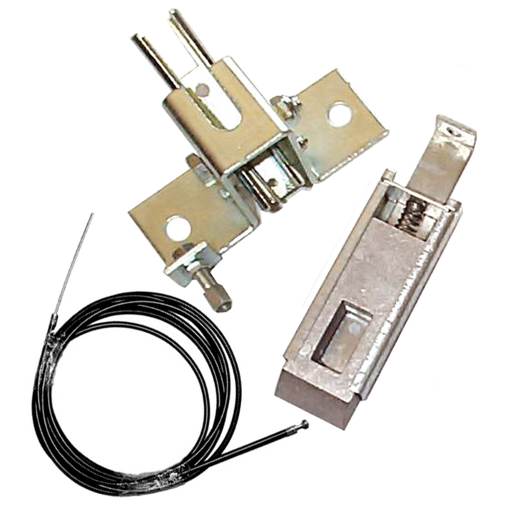 imagen juego de pestillo de bloqueo central puertas basculantes de muelle