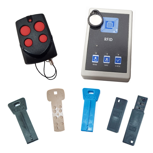 imagen llaves mandos y duplicadoras