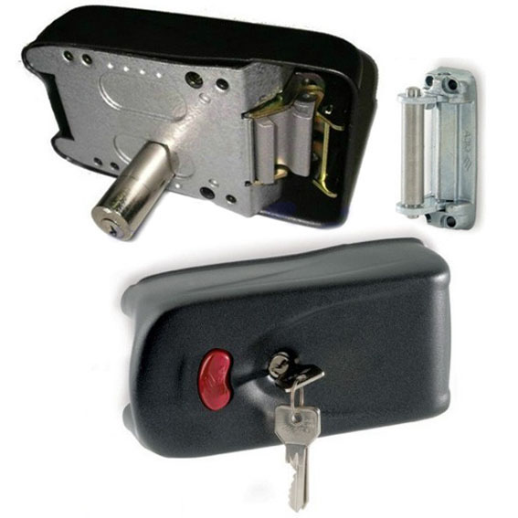 imagen cerradura CISA con pulsador