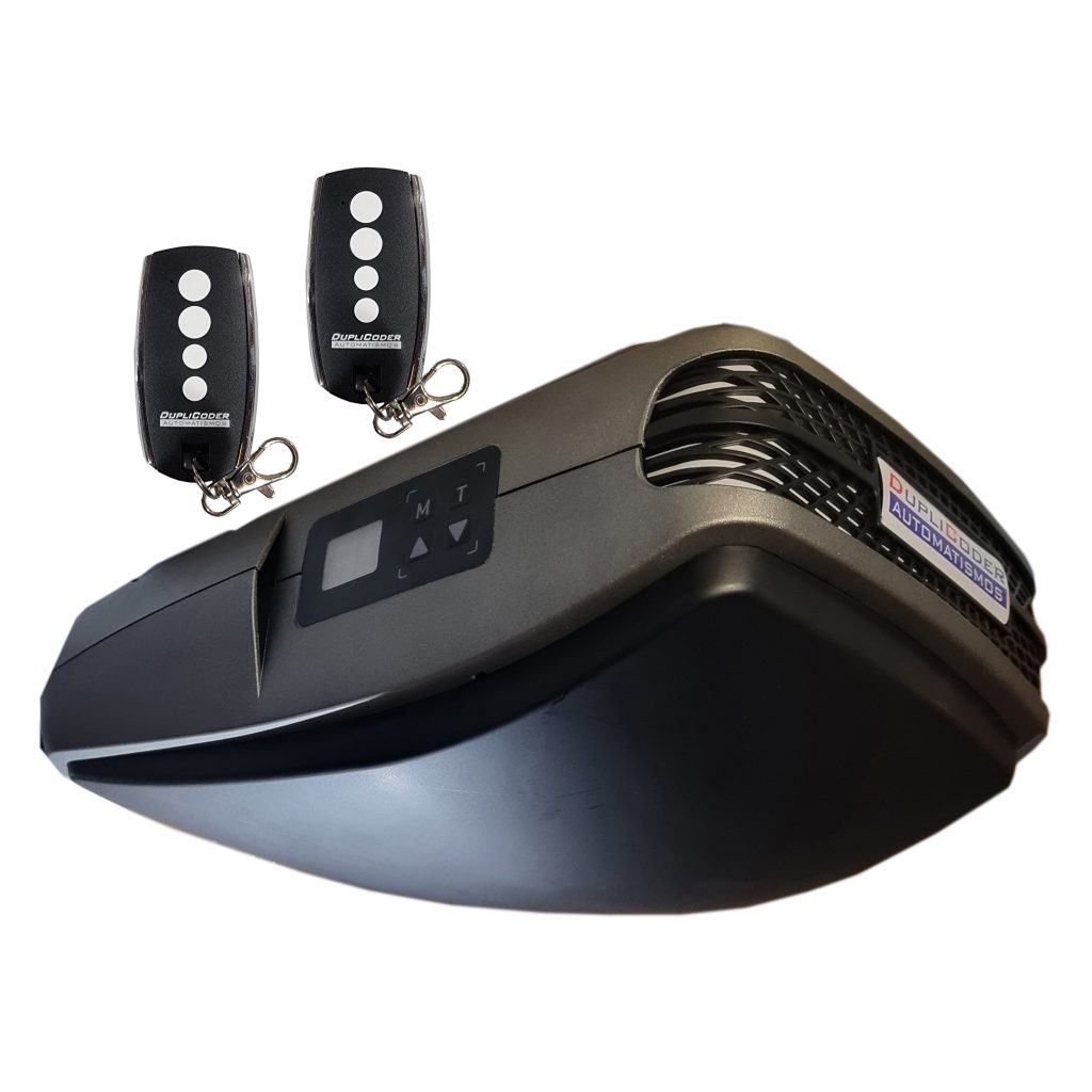 imagen motor para puertas seccionales y basculante de muelle BASTE600/100/1200 con mando DC433ESEC